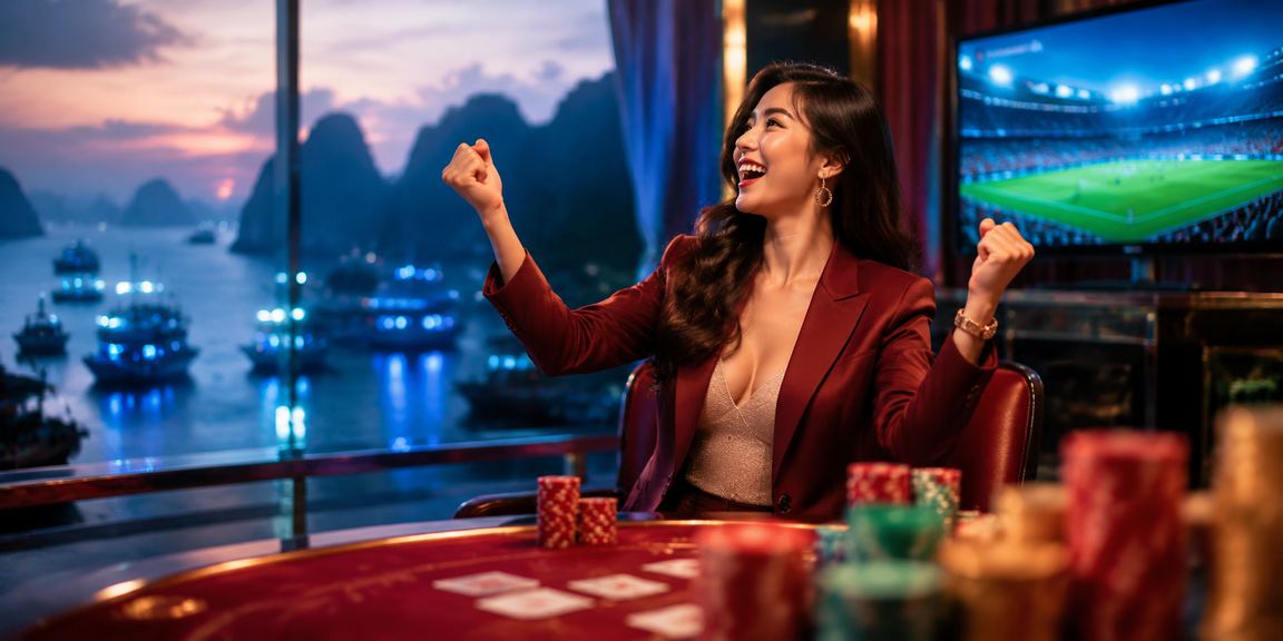 Người chơi baccarat tại vịnh Hạ Long – phong cảnh và giải trí casino
